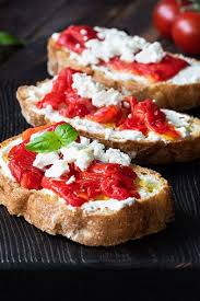 Recette Tapas Au Chevre Et A La Tomate Recette Recette A Base De Tomates Gourmettes Alimentation