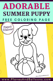 A puppy is a juvenile dog. Cute Puppy Coloring Page For All The Kids Who Love Their Pets Puppy Coloring Pages Cute Puppies Coloring Pages