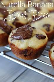 Nutella Banana Bread Bites A Simply Delicious Easy Dessert Nutella Banana Bread Nutella Recipes Easy Banana Nutella