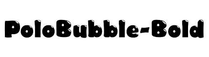 30 beautiful bubble fonts for free download · 1. Polobubble Bold Font Ffonts Net