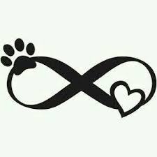 Amor Infinito Dog Tattoos Silhouette Design Silhouette