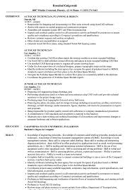 autocad technician resume samples