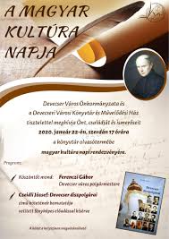 A magyar kultúra napja alkalmából kecskeméten is számos rendezvényt szerveztek. Magyar Kultura Napja Devecser Varos