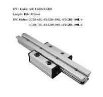 China Bearing Aluminium Linear Guide for Linear Motion System (LGD series 12S/12/12L)