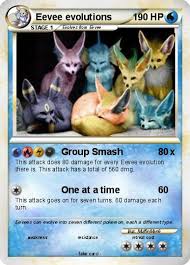 Pokemon Eevee Evolutions 12 Many trainers believe the pokemon eevee evolves into is random but it isn't. pokemon eevee evolutions 12