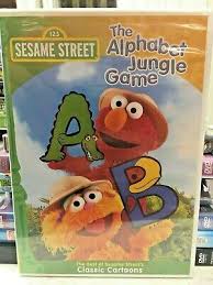 The alphabet jungle game is a sesame street compilation video released in 1998. Sesame Street The Alphabet Jungle Game Dvd New Learning Letters 74644936698 Ebay