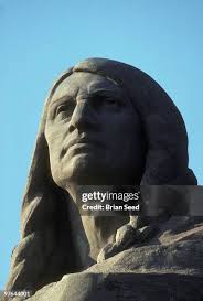 USA,Illinois,Oregon Lowden Memorial State Park,50 foot Chief Black... News  Photo