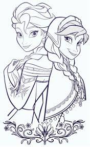 Sie ist elegant und zurückhaltend. Elsa And Anna Elsa Coloring Pages Cartoon Coloring Pages Frozen Coloring Pages