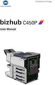 How to setup printer and scanner konica minolta bizhub c552. Konica Minolta Bizhub C450p Phase3 Um Printer 1 1 0 User Manual