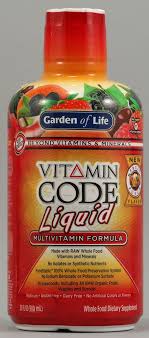 Garden Of Life Vitamin Code Liquid Multivitamin Formula Fruit Punch 30 Fl Oz Vitamin Code Garden Of Life Vitamins Whole Food Vitamins
