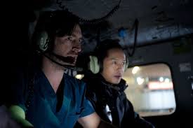 The Night Shift Pilot Tc And Topher On Helicopter To Scene Night Shift Actors Night