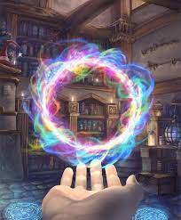 Commission done by nathan eck (u/42_ghabdef). Card Arcane Aether Magic Art Mystical World Card Art