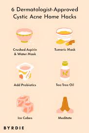 11 Cystic Acne Home Remedies That Are Esthetician And Dermatologist Approved Cystic Acne Diy Acne Treatment Home Remedies For Acne