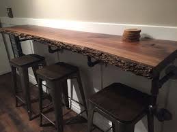 Walnut Live Edge Shelf With Matte Finish Https Www Facebook Com Liveedgewoodslabs Diy Kitchen Decor Wall Bar Shelf Live Edge Wood Slab