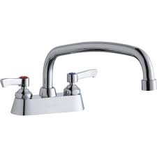 Check spelling or type a new query. Elkay Lk406at12l2 Deck Mount Faucet With 12 Inch Arc Tube Spout And 2 Inch Handles