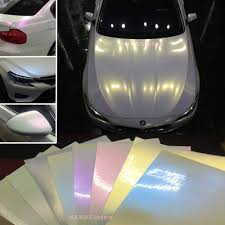 Tears, bubbles, stretch marks, and wrinkles may have convinced you a full vinyl car wrap to be firmly in the realm of professional installation Entire Car Wrap Glossy Matte Pearl White Chameleon Vinyl Film Sticker Air Free
