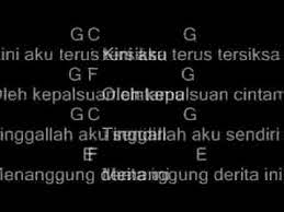 Capai tanganku kita berganding berdua genggam tanganku kita nyanyikan lagu yang seirama. May Sendiri Chord Youtube