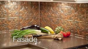 … metal (copper or stainless steel) … if you're covering the back wall behind your sink in marble at $18.00 per square foot, it's going to add some value to your home. Fasade Backsplash In Monaco Diy Decor Store