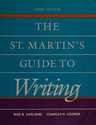 Martin's guide to writing, 11th edition. The St Martin S Guide To Writing 1986 Edition Open Library