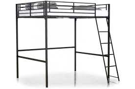 Découvrez notre offre mezzanine pas cher pas cher ! Lit Mezzanine Noir 140x190 Khan Lit Adulte Pas Cher