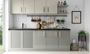 Louvered Sunmica Colour Combination Kitchen Cabinet Doors For Your Home In 2020 Types Of Kitchen Cabinets Cabinet Door Designs Kitchen Cabinet Doors