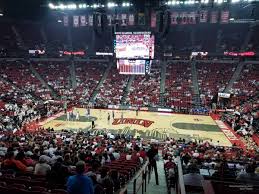 thomas and mack center section 105 rateyourseats com