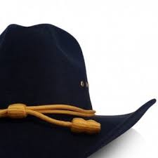 Western Cowboy Hat Cavalry Band Black Pinch Front C511h7lt6pr