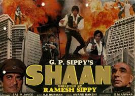 38 Years Of Shaan 12 12 1980 Thriller Film Vintage Bollywood Movie Posters