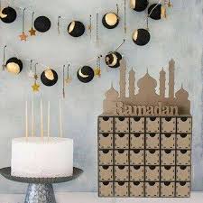 Ramadan Decoration Wooden Eid Mubarak Box Ramadan Kareem Muslim Islamic Home Decor Supplies D Ramadan Decorations Ramadan Kareem Decoration Diy Eid Decorations