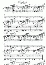 Check out our new recorder sheet music at recorderstreet.com. 8 Duets For Descant Recorder Download Sheet Music Pdf File
