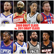 Information about the 2009 nba draft, including the first and second round, all the trades and players data. Nba 24 7 2009 Draft Class Vs 2011 Draft Class Top Or Facebook