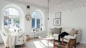 Les toilettes, elles, pourront accueillir par exemple un papier. Papier Peint Graphique Tendance Deco Murale Cote Maison