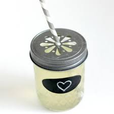 Lemonade Mason Jars Lids By Welovecitrus Silver Mason Jars Mason Jar Decorations Mason Jar Cups