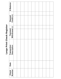 37 checkbook register templates 100 free printable