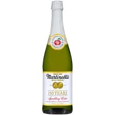 Is there a mini bottle of sparkling cider? Order Martinelli S Gold Medal Sparkling Apple Cider Glass Bottle Fast Delivery