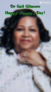 Saluting DrGail Gilmore anointed woman of God. Happy woman’s day  #WomensHistoryMonth