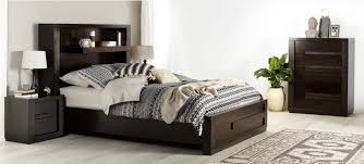 Java Dark Timber Bedroom Furniture Suite With Bookcase Head Board B White Wooden Bedroom Furniture Modern Furniture Living Room Contemporary Bedroom Furniture