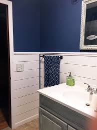 Jan 04, 2021 · an oversized map pops against the emerald wall, while new tiles and fixtures pull the look together. Read This Before Installing Diy Faux Shiplap Walls Pretty Purple Door