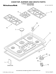 kitchenaid kgcs166gss06 parts list pdf