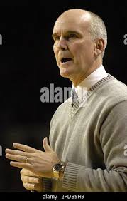 FILE ** Kyle Macy, shown during a basketball game between Louisville and  Morehead State in Dec. 27, 2004, resigned as Morehead State basketball  coach, Tuesday, Feb. 28, 2006. Macy was a