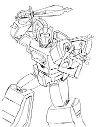 Yuk kita belajar mewarnai tokoh transformers pemimpin autobot optimus prime!!. Gambar Mewarnai Robot Shefalitayal