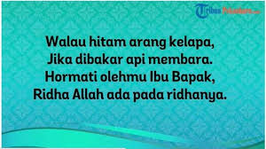 Masih kecil jangan makai gincu. Apakah Pantun Kanak Kanak Pantun Muda Dan Pantun Tua Halaman All Tribun Padang