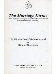 It is not the law. The Marriage Divine With The Hindi And English Translation Of Mantras Recited At The Vedic Marriage
