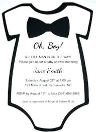 Invitations Onesie Bow Tie Template Synonym Wordreference Printable Owl Resume Pictu Bow Tie Baby Shower Invitations Bow Tie Baby Shower Baby Costumes For Boys