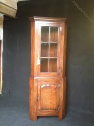 Lazy susan corner base kitchen cabinet in medium oak. Antiques Atlas Solid Oak Corner Cabinet By