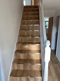 Karndean Designflooring Uk Van Gogh French Oak Fitted To A Staircase Karndean Stairs Stairideas Vinyl Flooring French Oak Creative Flooring Staircase