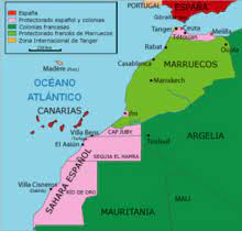 Morocco (small map) 2008 (11k). Spanish Protectorate In Morocco Wikipedia