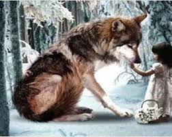 Us Seller Big Wolf With Little Girl 5d Diamond Painting Art Kit Round Drills Partial Drill Combined S H Cross Paintings Wolves And Women Diamond Painting