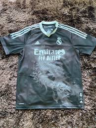 Adidas kids real madrid human race shorts. Adidas Real Madrid Human Race 4th Jersey Men S Fashion Clothes Tops On Carousell