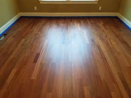 3 1 4 Inch Brazilian Cherry Hardwood After A Complete Sanding This Floor Was Sealed With Bona Drifast Sealer The F Cherry Hardwood Hardwood Brazilian Cherry